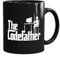 MoonWorks® Taza de café The Codefather Programador IT Informatiker Coder taza de regalo negra única