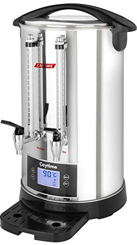 Caytime Machine à thé D20 - Automatique à thé numérique, isolée à double paroi - Samovar, Semaver 20 litres