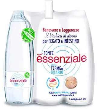Fonte Essenziale Acqua Minerale Naturale - 6 x 1 L