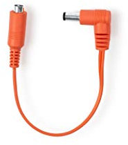Gator Cases Polarity Inverter Kabel für Effektpedal-Netzteile, orange, (GTR-PWR-Polarity)