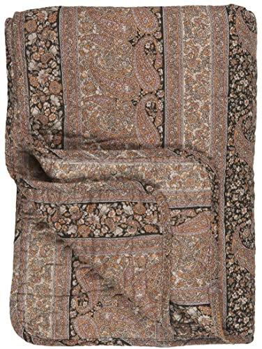 IB Laursen - Tagesdecke, Decke, Quilt - Paisley Multicolor - Baumwolle - Farbe: Mehrfarbig - 180 x 130 cm