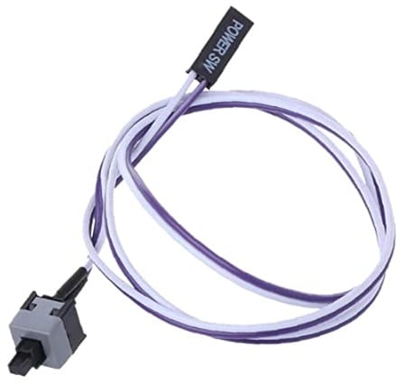 Bemvp 1 Stücke Computer Desktop ATX Power on Supply Reset Kabelschnur Switch Connector
