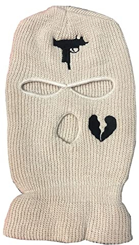 YAMEE Sturmhaube Herren Damen,Balaclava - 3-Loch Sturmmaske,Vollmaske Skimütze Wintermütze Strickmaske Vollgesichtsabdeckung für Outdoor Radfahren Skifahren