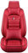 Auto-SitzbezüGe Autositzbezug für Mini Cabrio R52 One/Cooper/S 2-Door 2004-2008 5-Sitze, Leder Luxus Voll Vorderseite und RüCkseite SchonbezüGe, AutozubehöR Schonbezug AutositzbezüGe Kompatibel