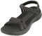 Skechers Sandal, Sandalias Go Walk Flex Sublime Mujer, Tela Negra, 41 EU