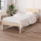 DYRJDJWIDHW tagesbett,Outdoor Bett,schrankbett,sofabett,schrankbett,Geeignet für SchlafzimmerMassivholzbett Kiefer 90x190 cm UK Single
