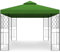 habeig++ Pavillon Festzelt Tahiti mit wasserdichtem Dach und PVC 3x3m Metall (grün)