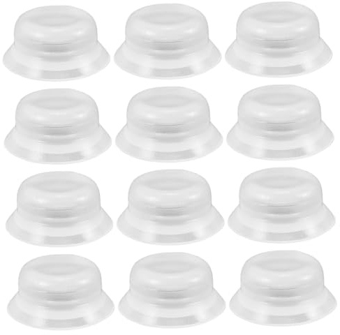 CIYODO Replacement Parts and Flexible Design Silicone Float Valve Gaskets Gasket 12pcs with Good Elasticity for Pressure Cooker Compatible with Prestige Pressure Cooker for Kitchen Use