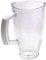 Vaso mezclador de plástico compatible con/pieza de repuesto para batidora Braun AS00000024 4184 MX2000 Multiquick 3