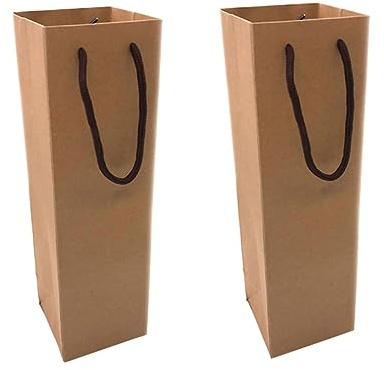 TOPBATHY 12pièces à Vin Rouge Papier Porte-Bouteille Individuel Cadeau pour Transporter Le Vin
