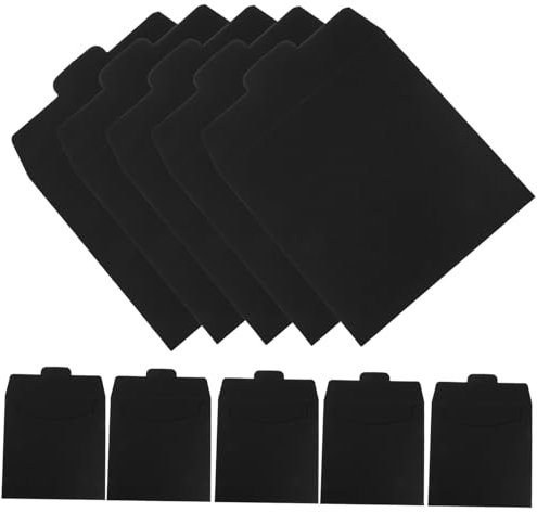 QUMIIRITY 20stücke Kraftpapier Cd Hüllen Robuste Cd Dvd Verpackungstaschen Zur Aufbewahrung Für Archivierung Schutz Vor Kratzern Und Einfache Handhabung
