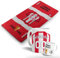 Pack Taza y Toalla de tu equipo favorito. Personalizada con nombre y equipo de fútbol. Regalos Personalizados. Regalo Original para Aficionados del Fútbol. (Almería, 50x100)