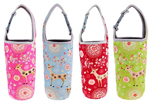 4Pcs Tumbler Carrier Holder Pouch For 30oz Vacuum Travel Insulated Mug Color 1