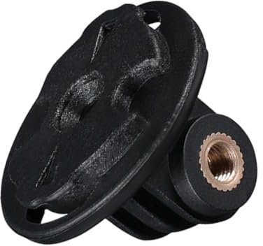 Xjdzineq Fahrrad-Frontlicht-Halterung, Schnellentriegelung, Fahrradkamera-Halterung, Adapter, Fahrrad-Frontlicht