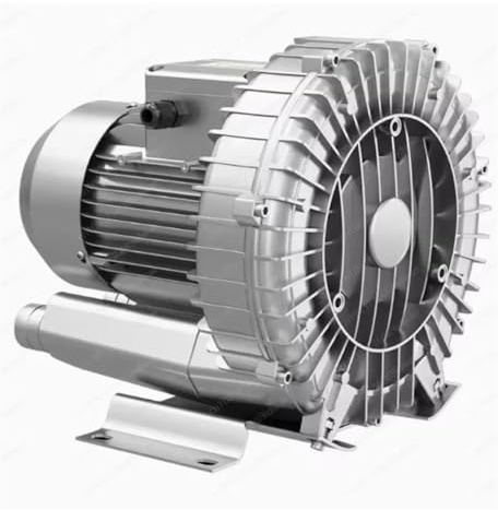 Pompa booster con ventola a vortice a flusso assiale, ventilatore ad alta pressione 220 V 550 W, pompa ad aria con ventola a vortice singola e tre ad alta pressione(550W 220V)