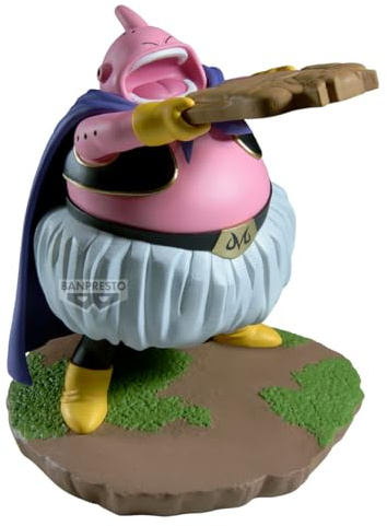 Banpresto Majin Buu Dragon Ball Z Actionfigur, 11 cm, PZ71877P, Mehrfarbig, Sammlerfigur, ideal für Fans des Anime Dragon Ball Z