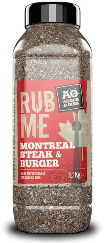 Angus & Oink | Montreal Steak & Burger Seasoning BBQ Rub | 1.3kg