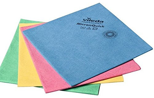 Gamuza Micronquick roja. 5 piezas