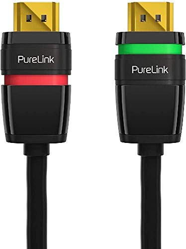 PureLink ULS1005-020 High Speed HDMI Cable Ethernet Halogen with Safety Lock (HDMI 2.0 Compatible, UltraHD, 4096 x 2304 Pixel (4K2K Quad FullHD 2160p), FullHD 3D Compatible), Black