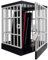 Gemaxvoled Cell Phone Jail Lock Box, Gold Mobile Phones Prison Lockable Cage for Classroom Family Time Party (Grey)