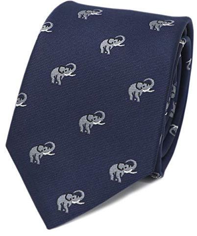 MENDEPOT Herren Geschenk-krawatte mit Tiermotiv Krawatte