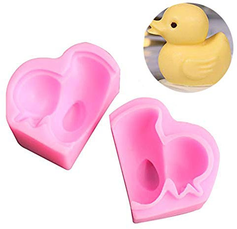 DUBENS 3D Cartoon Ente Seife Form Fondant Form Harz Ton Schokolade Süßigkeiten Silikon Kuchen Form Fondant Kuchen Dekorieren Werkzeuge
