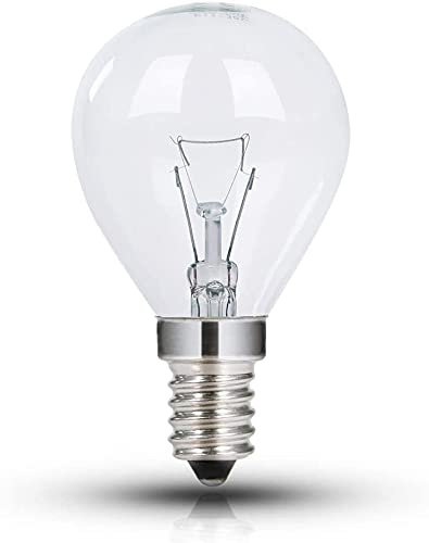 Find A Spare Oven Bulb 40W 230V E14 SES Golf Shape Small Edison Screw Bulb Oven Lamp Cooker Bulb for Neff Oven Bosch Oven AEG Oven 300℃