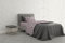 Italian Bed Linen MB Home Basic “Dafne” Bettwäsche-Set, Kinki, Klein Doppelbett