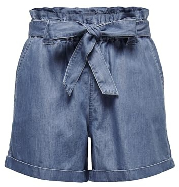 ONLY Female Jeans-Shorts ONLBEA Hohe Taille Normal geschnitten Shorts | Denim shorts