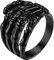 Richsteel Dad Ring Black Gothic Rings