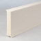 PROVISTON | Kunststoff Sockelleiste | Hartschaum PVC | Weiß | 12 x 60 x 2500 mm | Genarbt | Wasserfest | Hochwertige Fußleiste | Einfache Montage