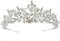 Tiara Kristallkrone für Bridal, Prinzessin Diadem Hochzeit Tiara Crown für Hochzeit Abschlussbälle Proms Festzüge Parties Geburtstag