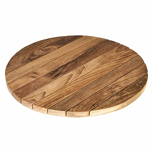 OUTLIV. Lazy Susan Drehteller Ø55 cm Teak Natur