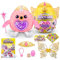 Rainbocorns Fairycorn Princess Serie 6 Flamingo – Plüsch zum Sammeln – magische Feenprinzessin überrascht, Kuschel-Plüsch-Stofftier, Aufkleber, (Flamingo)