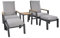 4 jahreszeiten gartenmobel Duo Loungeset Coda | Aluminium