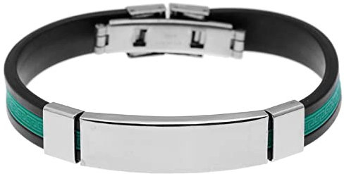 Teksome Lympunclog Magnetisches Armband – Wasserfeste, verstellbare Sportarmbänder – Stilvolle Armbänder für Erwachsene, Männer, Teenager, Outdoor, Reisen, Camping, Wandern