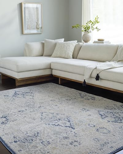 Livabliss Shaggy – Modern Berber Carpet 200x275 cm for Living Room or Bedroom, Neutral Boho Fluffy Style, Soft Luxurious Thick Pile, Easy Care Plush Design, Large Carpet in Sage