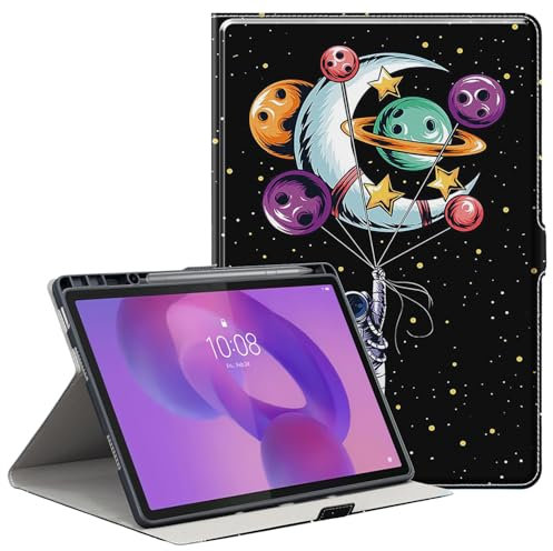 Derwere per Lenovo Idea Tab Pro Cover con Portapenne,Magnetica Antiurto Silicone Custodia Tablet per Lenovo Tab Pro 12.7 Pollici 2025 TB373FU,YHY