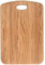 Schneidebrett Holz Holzbrett Küche Holzschneidebrett Küchenzubehör Groß und Klein Brotbretter und Servierbretter Wooden Cutting Board (Eiche mit Griff, 28x20x2cm)
