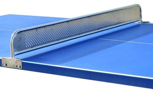 Rygcrud Tischtennisnetz Für Draußen - Metall-Eisen-Gitter, Tischtennisplatten-Trenner Für Innenhöfe, Parks, Vereine(Silver)