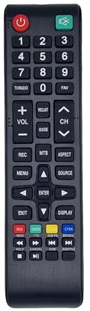 Telecomando compatibile per Sharp Sharp 24FA2E 24FA2K 32F42E 32FA24 32FA2E 32FA3E 32FA4E 32FA7E Blaupunkt BN24H1372EEB BN32H1372E1B BN32H1372EB BN32H1372EEB BN32H1372EIB B Qilive, Selecline, Sunstech