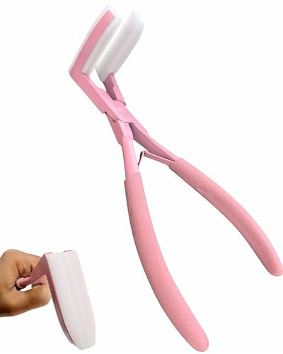 Tape in Hair Extensions Pliers (Pink, Large)