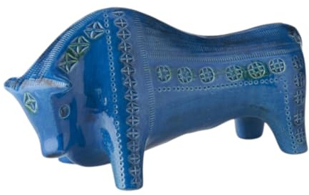 Figura DI Toro cm.32 Rimini BLU ALDO LON