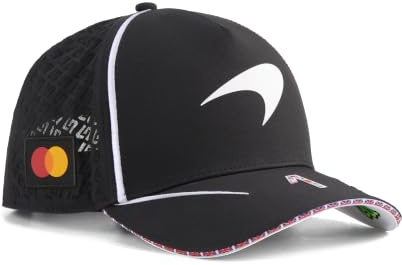 PUMA Erwachsene McLAREN Racing Lando Norris Replica Baseball-Cap OneSize, Black