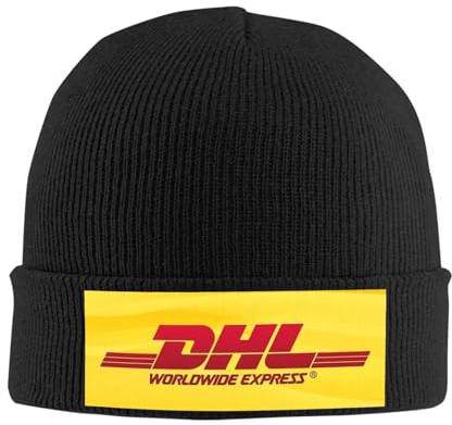 Retro-Strickmütze Global Express DHL 1 Warme Winter-Strickhauben-Beanies Hip-Hop für Unisex Beanies Mützen Festivalgeschenke