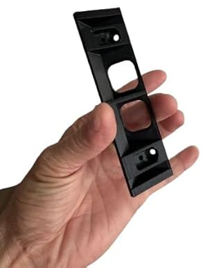 45° Wedge Mount for Video Doorbell – Angle Adapter Holder Compatible with Eufy 2E Battery Doorbell
