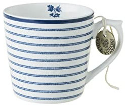 Laura Ashley Blueprint Collectables Minimok Candy Stripe 22 Cl. Porzellan