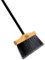 10” Upright Broom with 2 Piece Black Steel Threaded Handle