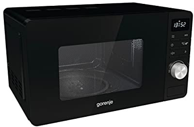Gorenje MO 20 A3B Mikrowelle, SmartDisplay Funktion, 20 Liter - 800 Watt - Schwarz