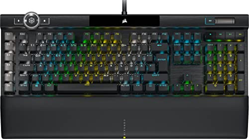 Corsair K100 RGB Mechanical Gaming Clavier USB QWERTZ Allemand Noir